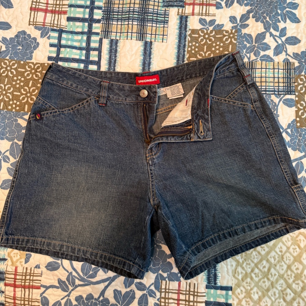 UNIONBAY Blue Denim Jean Shorts